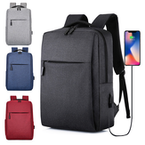 Business-Rucksack Laptop-Tasche Classic Rucksäcke 17L mit USB-Aufladung Studenten Männer Damen Schultaschen Für 15-Zoll-Laptop