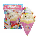 Yummiibear Bear Squishy Crepe 14CM Huge Licensed Slow Rising With Packaging Jumbo Soft Toy