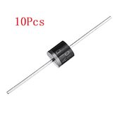 10Pcs 10A 1000V Plastic Axial Rectified Rectifier Rectifying Diode