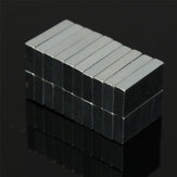 20 db N52 Blokk Mágnesek 10x5x2 mm Ritkaföld Neodímium Permanens Mágnes