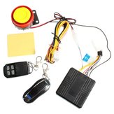 Universal 12V Motorcycle Anti Theft Alarm System Remote Control