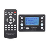 Bluetooth 4.2 DC5V Batterie Décodeur audio à deux canaux 12V Enregistrement sur carte Affichage des paroles de la radio APE FLAC WMA WAV MP3