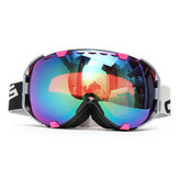 Motorkerékpár Snowboard Síszemüveg Unisex Golyós Anti Fog Kétlencsés szabadban használható szemüveg