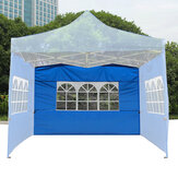 3x3m yan duvarlı tıbbi çadır kamp seyahat piknik çadırı kanopi güneşlik pencere tasarımı ile.