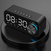 B126 bluetooth 5.0 Speaker إنذار ساعةحائط Night ضوء أوضاع تشغيل متعددة LED عرض 360 درجة صوت ستيريو محيطي 1800mAh البطارية Life