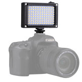 PULUZ PU4096 Zseblámpa 104 LED 860LM Pro Fotó és Videó Fény Stúdió Fény DSLR kamerákhoz