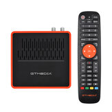 GTMEDIA GTcombo 2 en 1 Amlogic S905X3 Smart TV Box DVB-S2X T2 Receptor de TV Satelital 2GB RAM 16GB ROM Android 9.0 H.265 HD 4K 2.4G 5G WIFI Bluetooth Soporte de tarjeta CA IPTV Youtube Netflix para Disney
