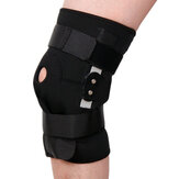Verstelbare sport kniebeschermer dij knie ondersteuning brace riem wikkelbandage pijn letsel verlichting.