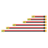 Cable de extensión de carga de alambre XT90S a XT60 de 10 cm y 10 AWG