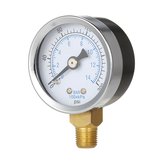 Manômetro de pressão TS-40-14 1/8 Macho NPT 0-200 psi 0-14 bar Medidor de pressão Compressor de ar Manômetro Hidráulico a vácuo Medidor de pressão