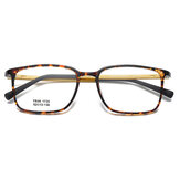 Unisex TR90 Cuadrado Óptico Gafas Protector Gafas Gafas Retro Gafas