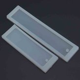2Pcs Rectangle Silicone Mold Mould for Epoxy Resin Jewelry Bookmark DIY Craft