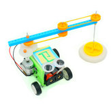 DIY Bodenwisch-Roboterer Elektrischer Kehrroboter Spielzeug Bausatz für Kinder