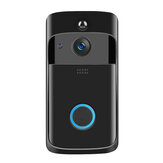 Беспроводной Wi-Fi видео дверной звонок Смартфон Дистанционный камера Двусторонняя аудиосистема домашней безопасности Защита от дождя