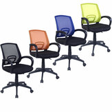 Cadeira de escritório em malha com design ajustável executiva giratória para computador assento em tecido design ergonômico
