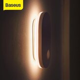 Baseus® PIR Sensore di movimento Luce notturna Induzione umana Retroilluminazione Magnetica luce a led Ricaricabile Comodino lampada Parete lampada Per la casa per ZigBee