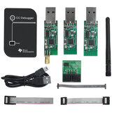 CC2531 Emulador CC-Debugger Programador USB CC2540 CC2531 Lector con antena Módulo Bluetooth Conector Descargador Cable