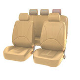 Conjunto completo de capas de assento dianteiro de 9 peças Acessórios para carros Almofada interior universal