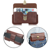 Universal Leather Wallet Pouch Waist Bag Case For Phone From 5.1 to 6.3 inch