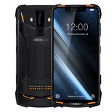 DOOGEE S90 Global Bantlar 6.18 inç FHD+ IP68 Su Geçirmez NFC 5050mAh 16MP Çift Arka Kamera 6GB 128GB Helio P60 4G Akıllı Telefon