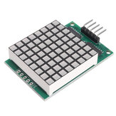 Модуль матрицы из 5 штук DM11A88 8x8 красных светодиодных точечных дисплея для платы UNO MEGA2560 DUE Geekcreit - продукты, работающие с официальными платами