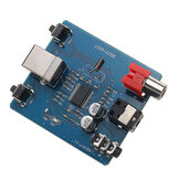 DAC 디코더 PCM2704 USB에서 S/PDIF 사운드 카드 보드 3.5mm 아날로그 출력 동축 HiFi 모듈