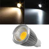 GU10 7W 85-265V Hvit / varm hvit energisparende lysdiode COB Spotlightt-lampelampe 