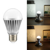 HL-LS03 E27 9W Luz de bombilla LED globo blanco cálido/blanco puro no regulable AC100-240V