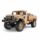Wltoys 124301 1/12 2.4G 4WD 45cm 390 Bruhed Rc Car 1.2kg Load Off-road Military Truck RTR Toy