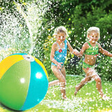 75 cm-es felfújható spray-vízi labda gyermek nyári szabadtéri úszó strandmedence a gyeplabdáknál, összetörő játékokkal