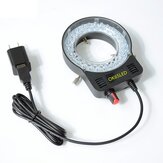 Lampada ad anello a LED regolabile per microscopio illuminato PDOK per microscopio stereo. Eccellente luce circolare