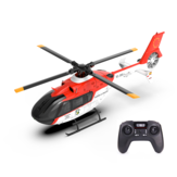 Eachine E135 2.4G 6CH Direct Drive Dual Brushless One Key 3D Roll Flybarless 1:36 EC135 Schaal RC Helicopter RTF