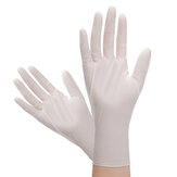 DG-LG01 100PCS Disposable Natural Latex Gloves S/M/L Daily Glove