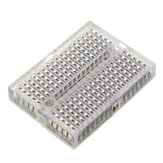 صفيحة خبز صغيرة بروتوبورد مجموعة صنع باليد لوحة تجريبية شفافة يمكن لحامها بدون صهر SYB-170 توصيلة بروتوتايب 170 نقطة لوحات النماذج 35X47 مم