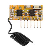 Módulo receptor de aprendizado Superheterodyne de 433,92 MHz com placa de recepção sem fio e receptor de decodificação
