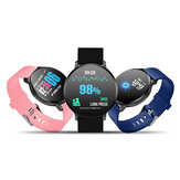T8 1.3 inch Full Touch Screen Heart Rate Blood Pressure Oxygen Monitor Temperature Measurement Smart Watch