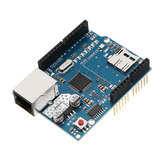 MEGA 2560 Geekcreit için Ethernet Shield Modülü W5100 Micro SD Kart Yuvası - Resmi Arduino kartlarıyla çalışan ürünler