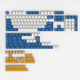 172 tasti corrispondenza colore ABS set di copritasti profilo SA copritasti personalizzati con stampaggio a due colori per tastiere Meccanico