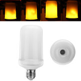 E27 5W drei Modi gelb SMD2835 99 LEDs Flamme Glühbirne für Dekoration AC220V