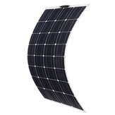 لوحة شمسية مرنة ذات نقاط بلورية من نوع مونوكريستال 100 واط 18 فولت للسيارات والمركبات الترفيهية واليخوت والقوارب