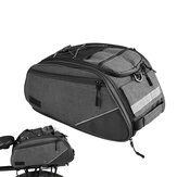 Batoh na zadní nosič kola Vodotěsná cyklistická taška s reflexním proužkem Bezpečná nosič nákladu pro skladování jízdního vybavení