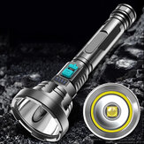XANES® XHP50 2200LM Ultra-Helle LED-Taschenlampe mit USB-Wiederaufladung und Ladeanzeige, wasserdicht, für Outdoor-Camping und Jagd