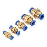 Machifit Pneumatic Connector PM Partition Straight Through Quick Joint Fittings PM4/6/8/10/12  