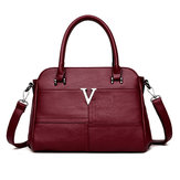 Women Classic Pu Leather Crossbody Bag Handbag