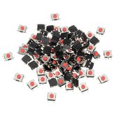100pcs 5 broches bouton tactile passer tact switch 6 x 6 x 3.1mm cms