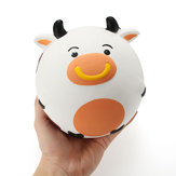 Squishy Cow Ball Jumbo 15cm Slow Rising Collection Decoração de presentes Cute Soft Squeeze Toy