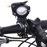 حامل مصباح دراجة BIKIGHT للتركيب بزاوية دوران 360 درجة وحامل ضوء متعدد الوظائف