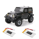 URUAV 2 Батарея 1/24 2.4G 4WD Mini Rc Авто Пропорциональный контроль Водонепроницаемы Модель RTR на гусеничном ходу