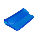 Coussin de gel de siège de moto de 2 cm de matériau d'amortissement de refroidissement bricolage bleu