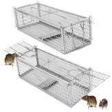 Große Double Entry Mausefalle Ratte Federkäfig Falle Menschliche Kontrolle Tier Nagetier Catcher Kein Gift